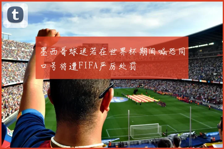 墨西哥球迷若在世界杯期间喊恐同口号将遭FIFA严厉处罚